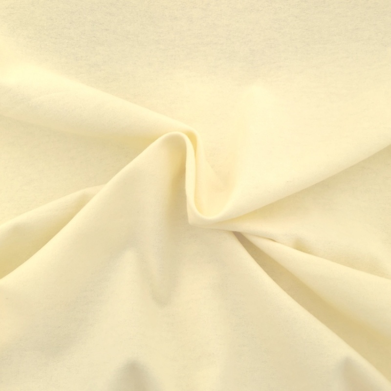 Winceyette Flannelette Cotton CREAM